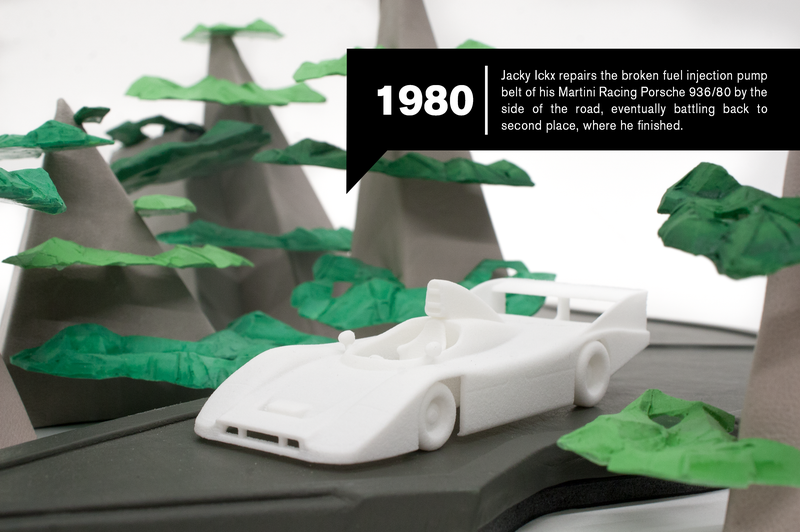 Illustration for article titled Feast Your Eyes on This Scale Model of Le Mans, Handcrafted Entirely Out of Leather